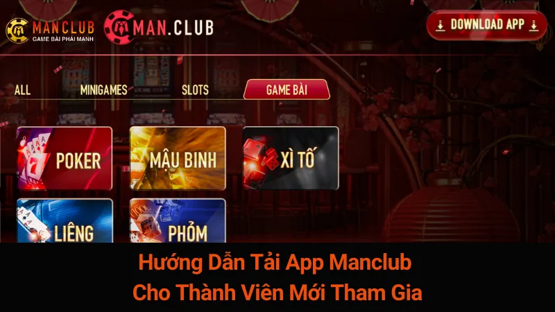 Hướng Dẫn Tải App Manclub Cho Thành Viên Mới Tham Gia 3 Hướng Dẫn Tải App Manclub Cho Thành Viên Mới Tham Gia