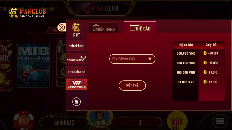 Không Rút Được Tiền Manclub: Giải Quyết Vấn Đề Nhanh Chóng 3 Các biện pháp khắc phục tình trạng không rút được tiền manclub